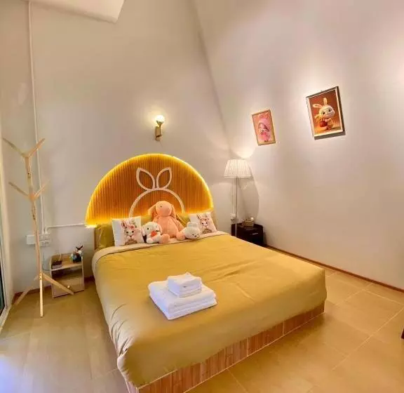Aamiaismajoitus (B&B) Zoo Villa บ้านน้องกระต่าย