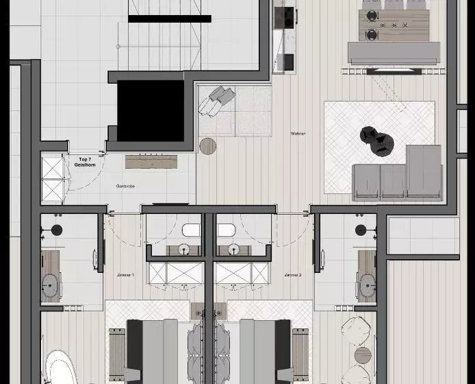ホテル Jaggling Appartements