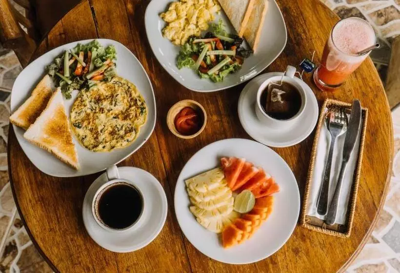 Aamiaismajoitus (B&B) Ubud Shanti Rice Field House By Supala