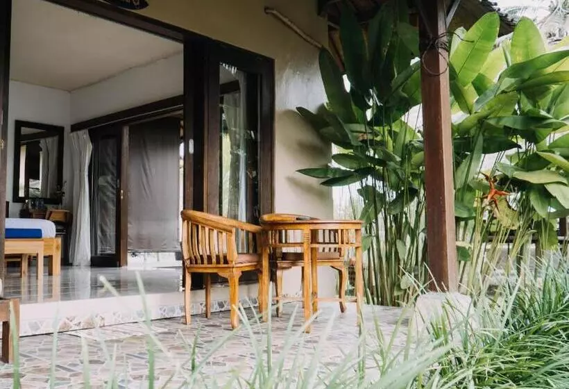 Aamiaismajoitus (B&B) Ubud Shanti Rice Field House By Supala