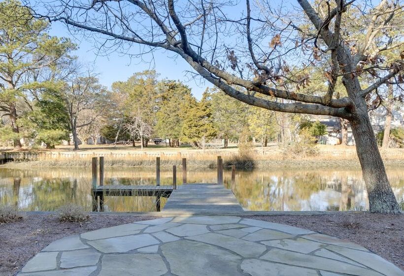 Rehoboth Beach Retreat W/ Dock, Walk To Water!