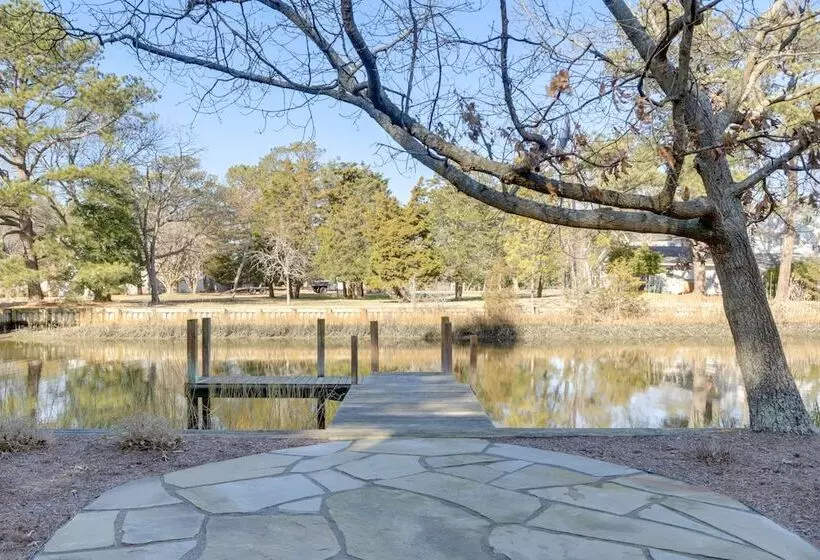 Rehoboth Beach Retreat W/ Dock, Walk To Water!