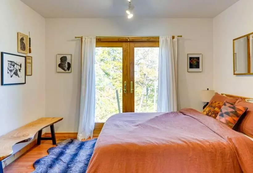 Delaware  Wooded River Retreat  W/ Views & More