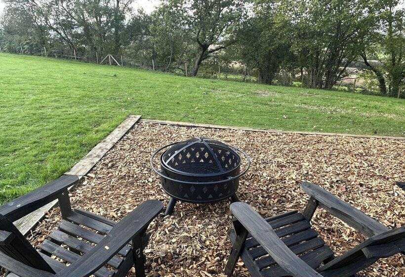 호텔 Stunning 1 Bed Luxury Lodge On Teign River