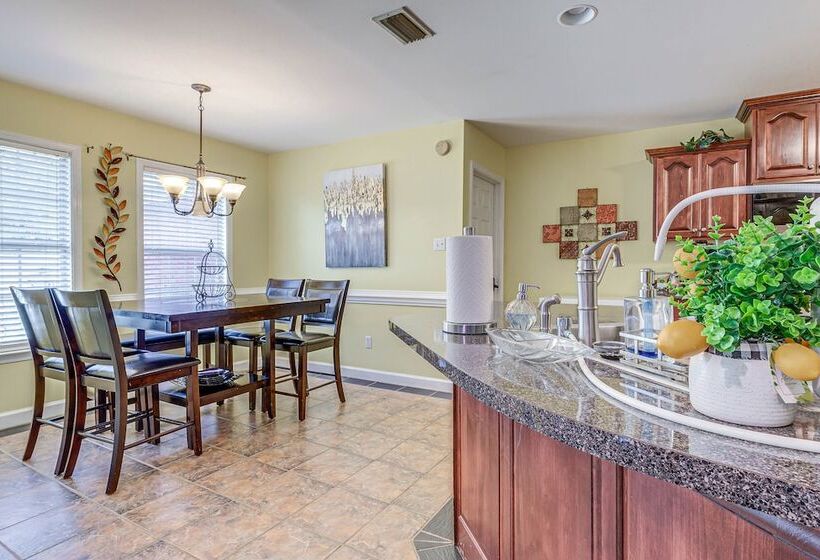 Lovely Prichard Home W/ Yard, Grill & Fireplace!