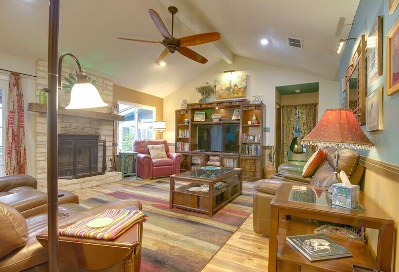 Pet Friendly Austin Home W/ Deck & Private Hot Tub