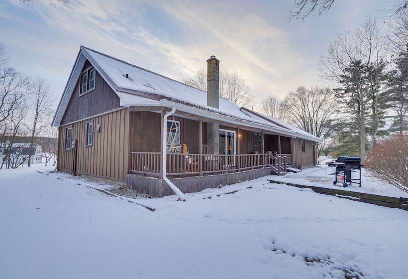 Rustic Middlebury Retreat W/ Yard & Fire Pit!