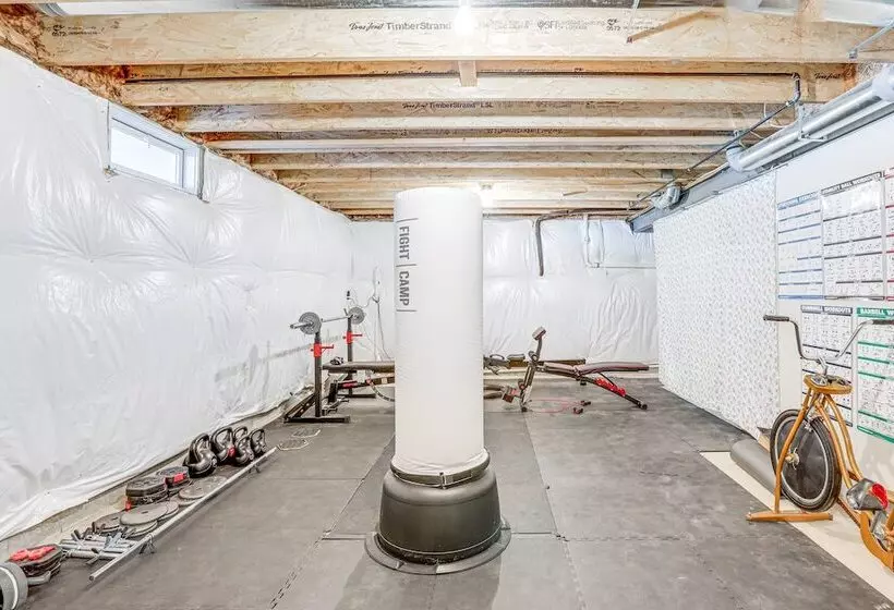 Spacious Ewing Township Home: Home Gym & Deck!