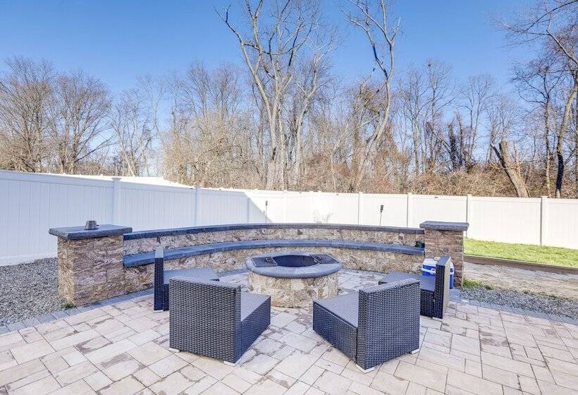 Spacious Ewing Township Home: Home Gym & Deck!