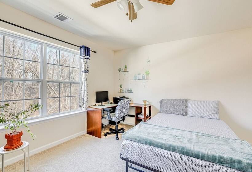 Spacious Ewing Township Home: Home Gym & Deck!