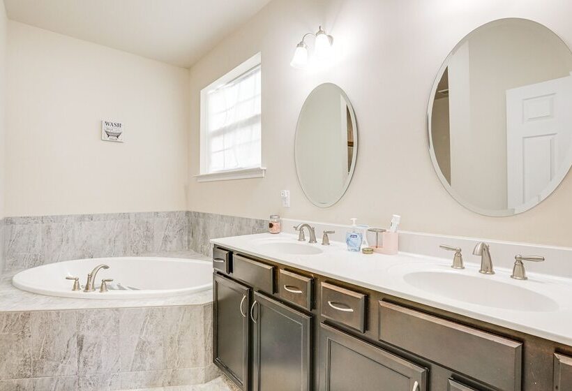 Spacious Ewing Township Home: Home Gym & Deck!