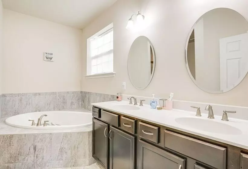 Spacious Ewing Township Home: Home Gym & Deck!