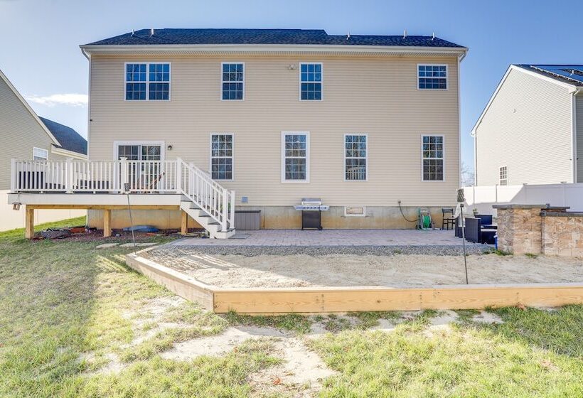 Spacious Ewing Township Home: Home Gym & Deck!
