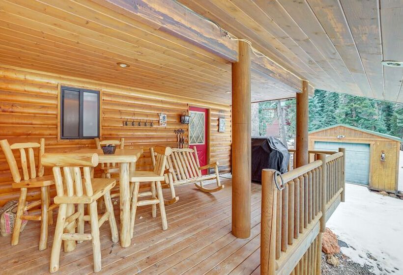 Utah Cabin Retreat: 32 Mi To Brian Head Resort