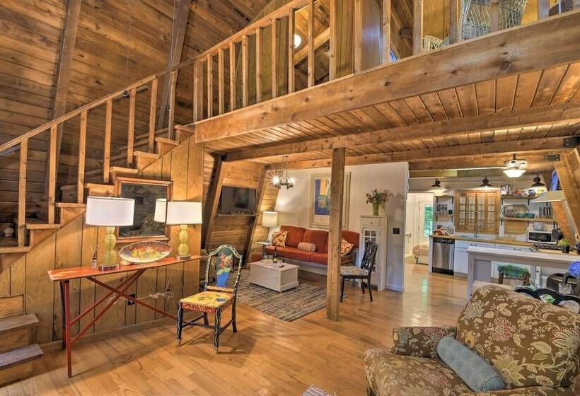 Artist S A Frame Cabin W/ New Interior + Deck