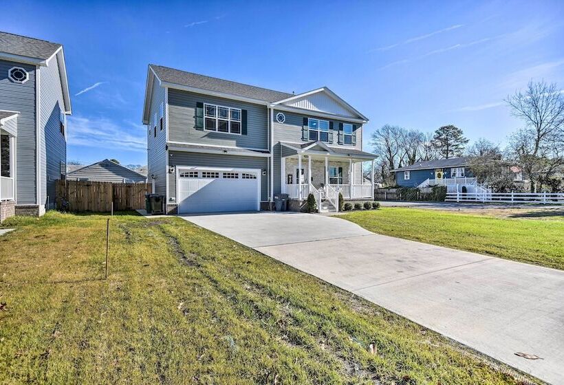 Buckroe Family Home: Walk To The Beach!