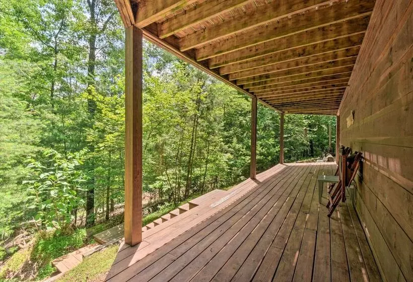 Dreamy Ellijay Resort Cabin W/ Game Room & Decks!