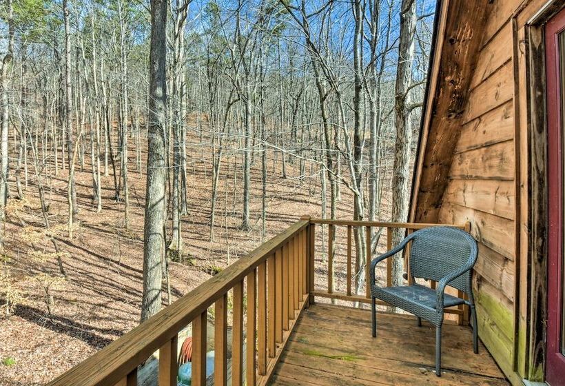 North Georgia Log Cabin Located In Bent Tree!