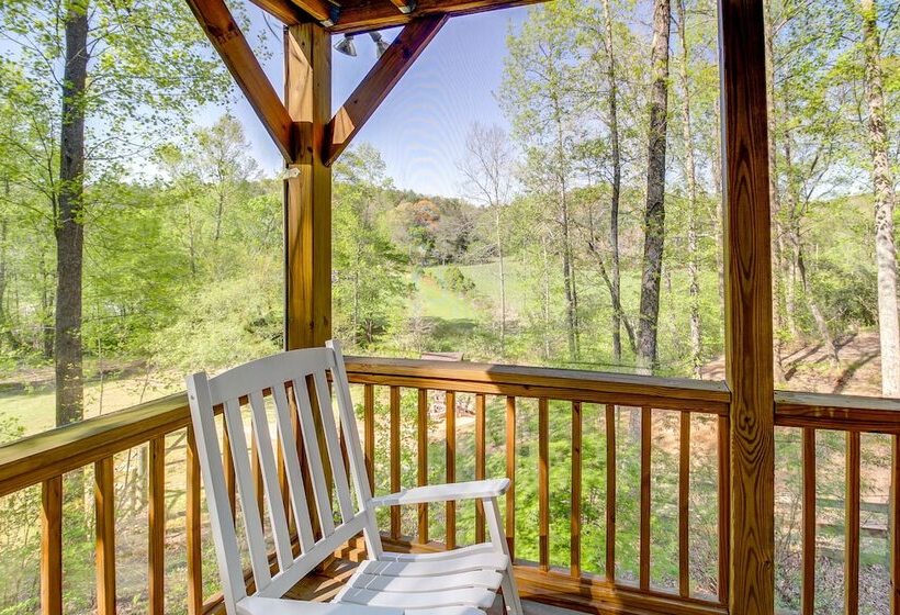 Peaceful Ellijay Home W/ Deck Hike & Fish!