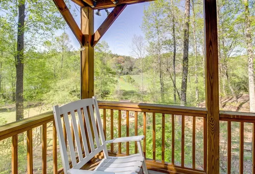 Peaceful Ellijay Home W/ Deck   Hike & Fish!