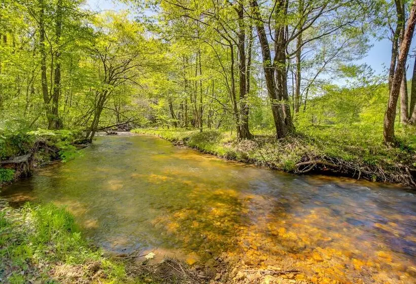 Peaceful Ellijay Home W/ Deck   Hike & Fish!