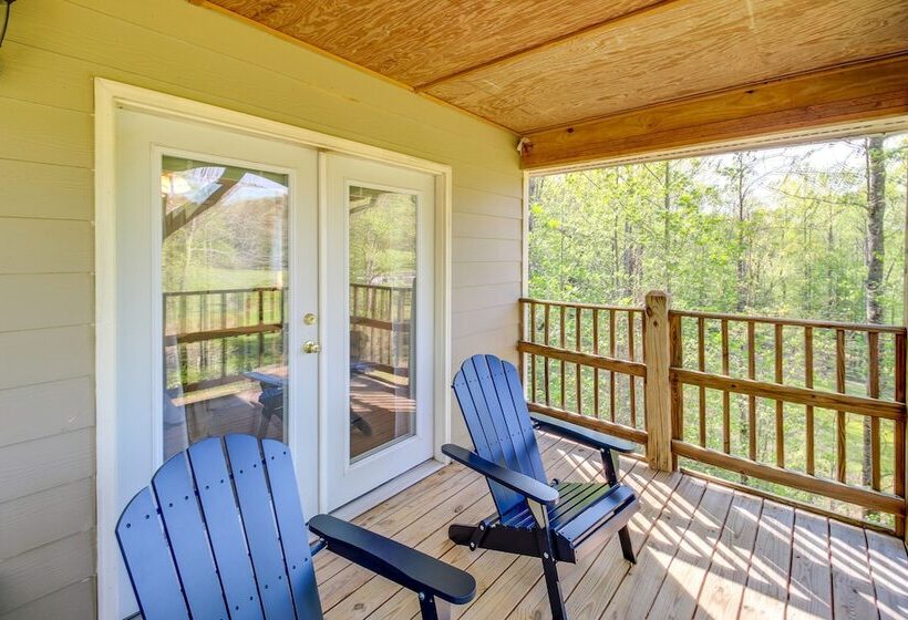 Peaceful Ellijay Home W/ Deck Hike & Fish!