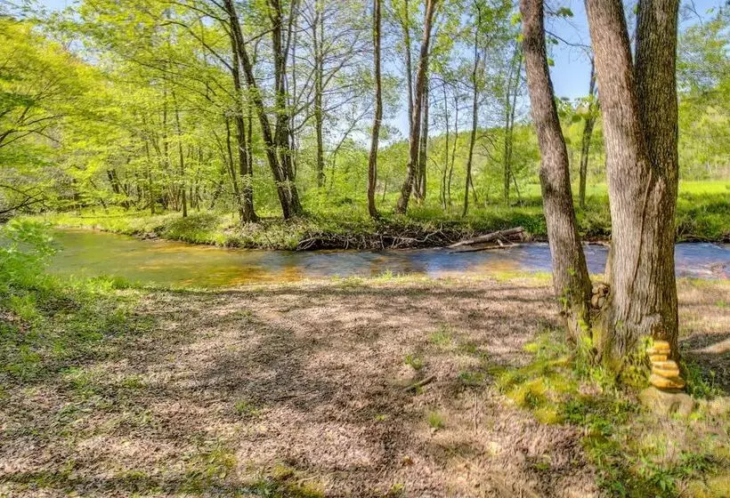 Peaceful Ellijay Home W/ Deck   Hike & Fish!