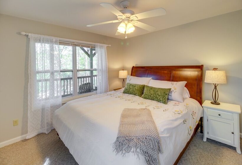 Peaceful Ellijay Home W/ Deck Hike & Fish!