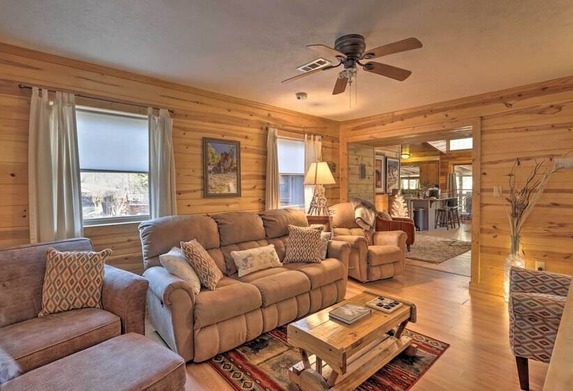 Serenity On The Creek Cabin + Hot Tub & Grill