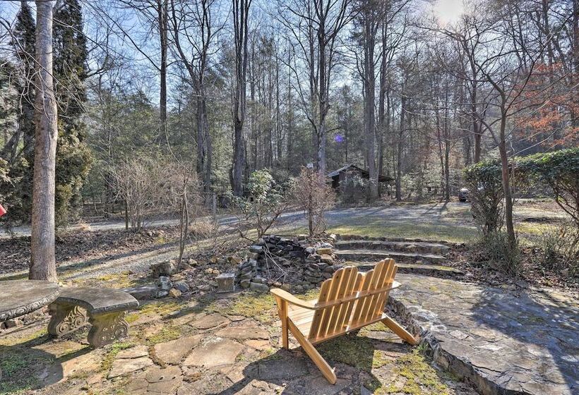 Serenity On The Creek Cabin + Hot Tub & Grill