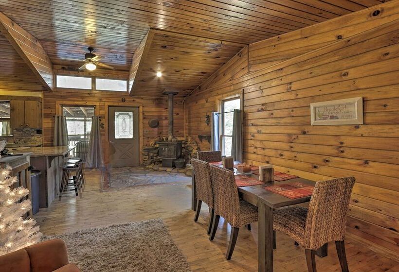 Serenity On The Creek Cabin + Hot Tub & Grill