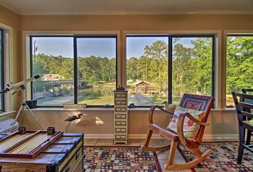 Waterfront Midway Home W/sunroom & Large Yard