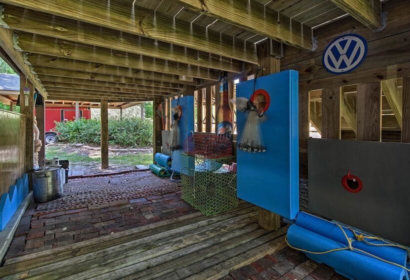 Waterfront Midway Home W/sunroom & Large Yard