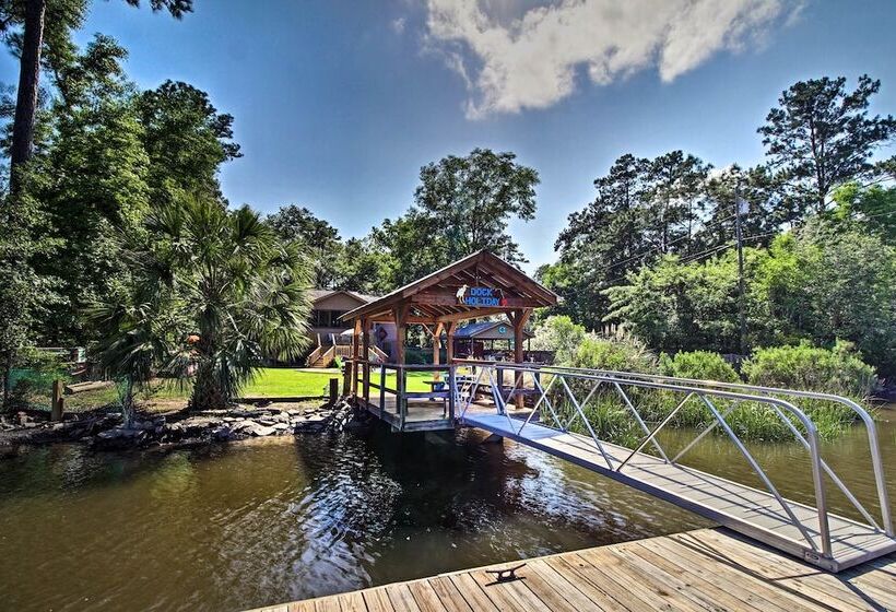 Waterfront Midway Home W/sunroom & Large Yard