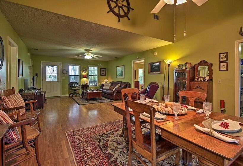 Waterfront Midway Home W/sunroom & Large Yard