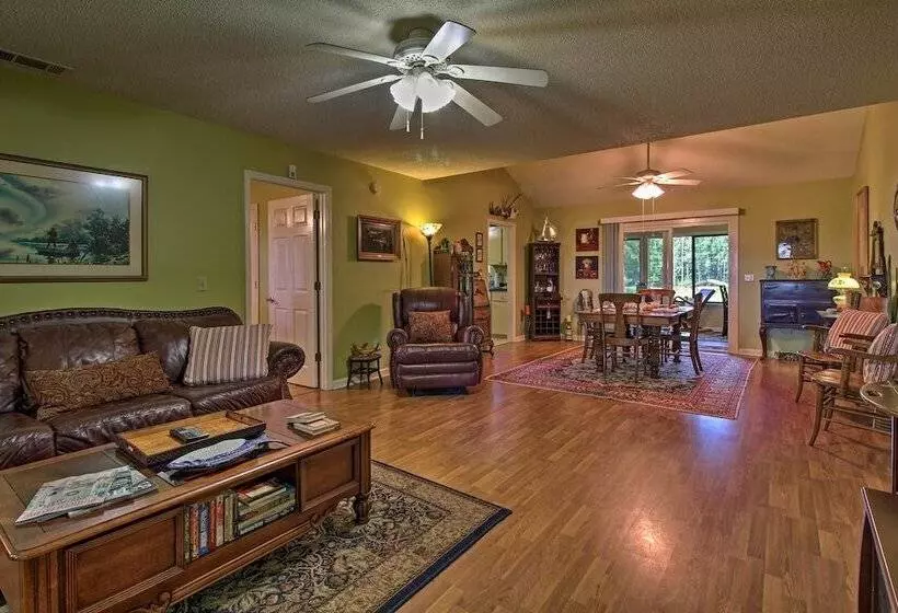 Waterfront Midway Home W/sunroom & Large Yard