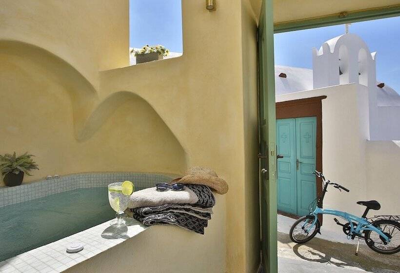 Yellow Orchid Cycladic House