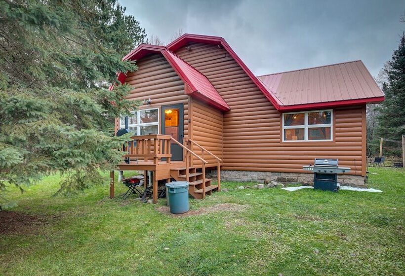 40 Acre, Off Grid Wakefield Retreat W/ Gas Grill!