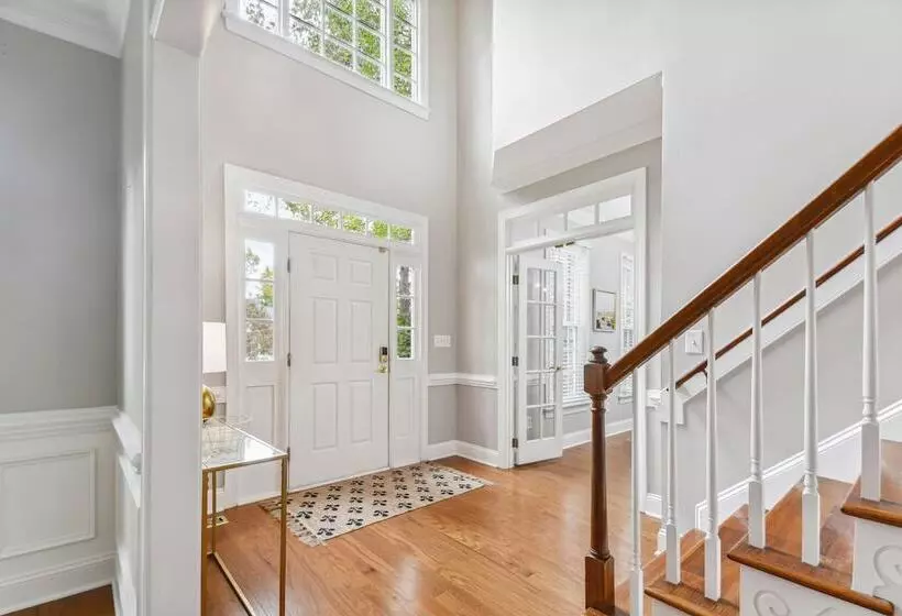 Bright Clayton Home With Screened Deck!