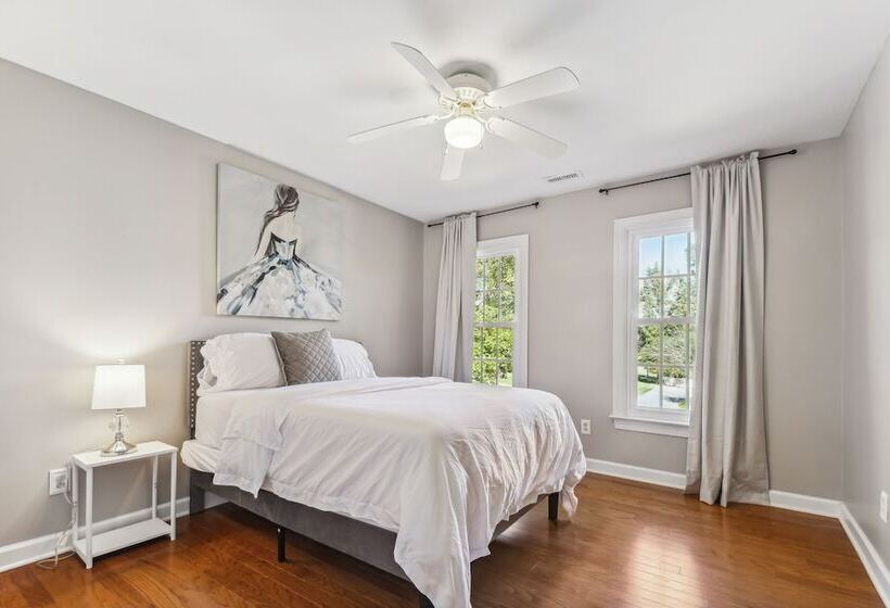 Bright Clayton Home With Screened Deck!