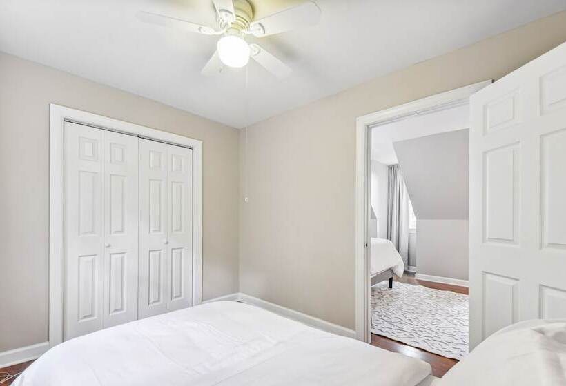 Bright Clayton Home With Screened Deck!