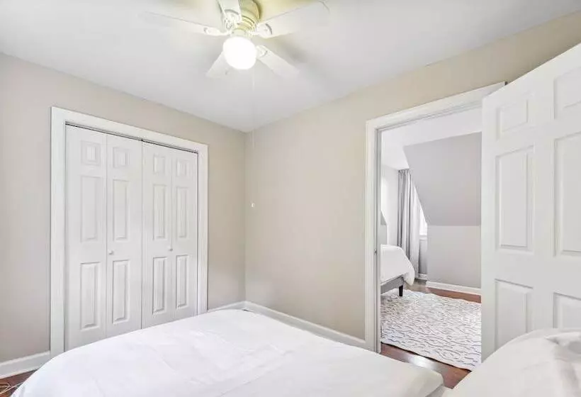 Bright Clayton Home With Screened Deck!