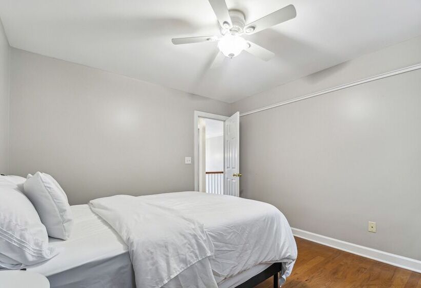 Bright Clayton Home With Screened Deck!