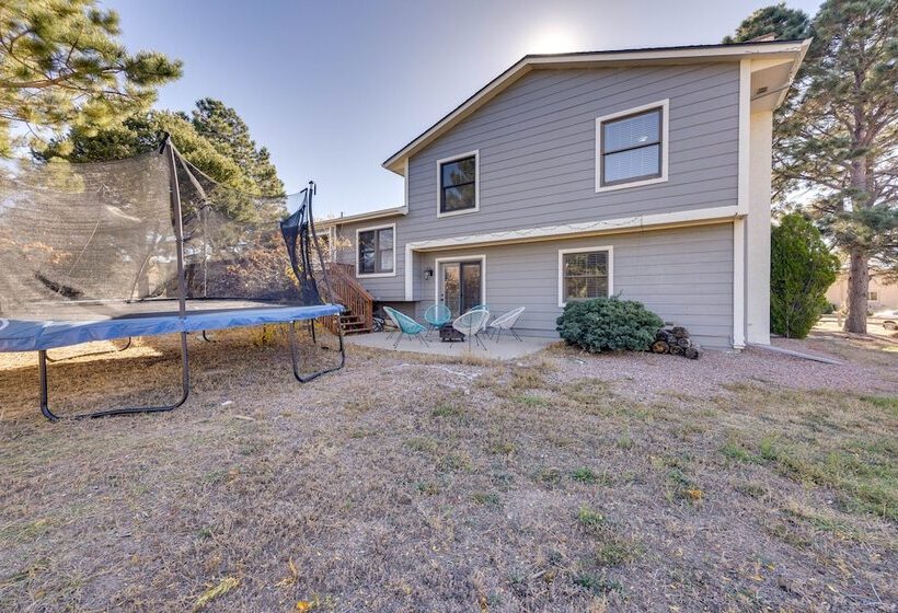 Spacious Colorado Springs Home With Fire Pit!