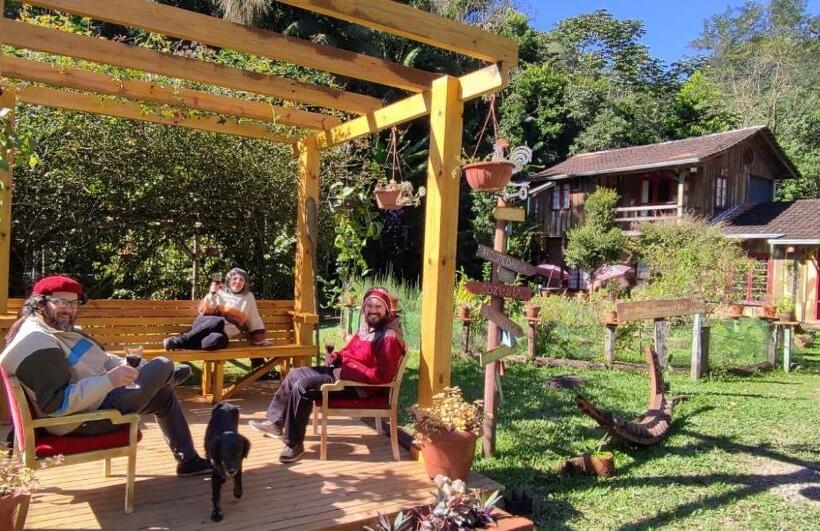 민박 Quinta Da Gavea Hospedaria E Quintal Criativo