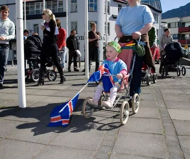 هتل Isafjordur  Horn