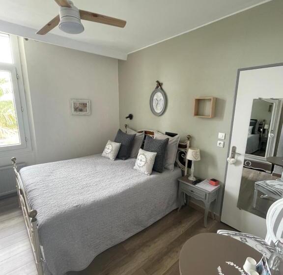 Bed and Breakfast Villa Chateau Les Terrasses, Tamaris, Vues Mer Exceptionnelles Au Calme, Mer Et Plage à 2mn à Pied