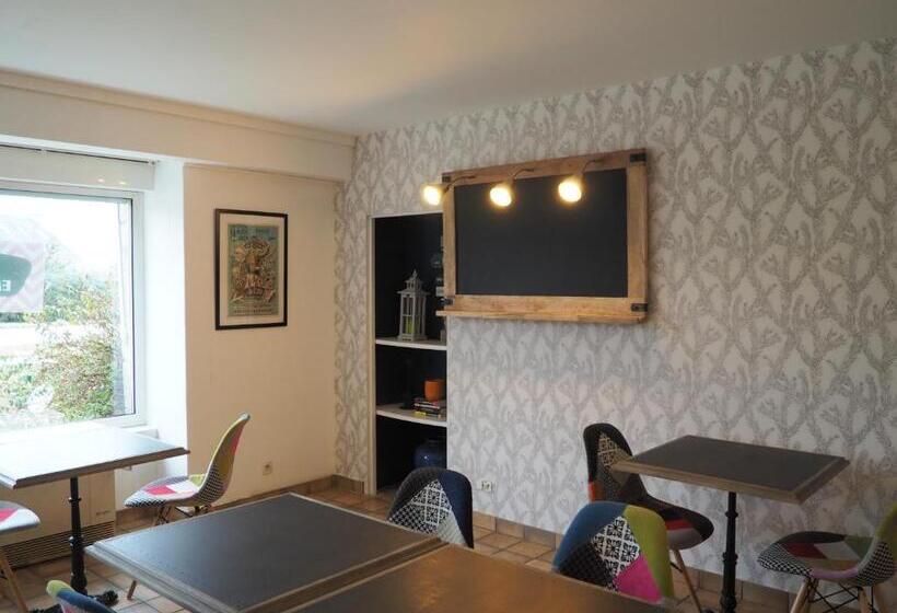 ホテル Logis Hôtel Vannes Nord Le Clos Des Hortensias