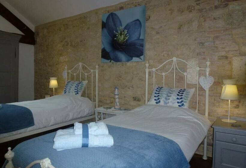 ベッドアンドブレックファースト Moulin Du Fontcourt Chambre D Hôtes