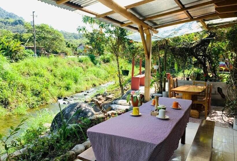 ユースホステル La Casa De Cecilia Mindo